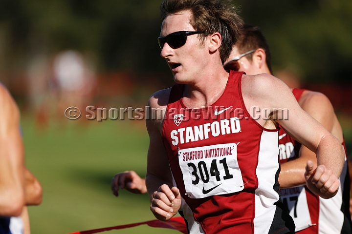 2014StanfordCollMen-81.JPG - College race at the 2014 Stanford Cross Country Invitational, September 27, Stanford Golf Course, Stanford, California.